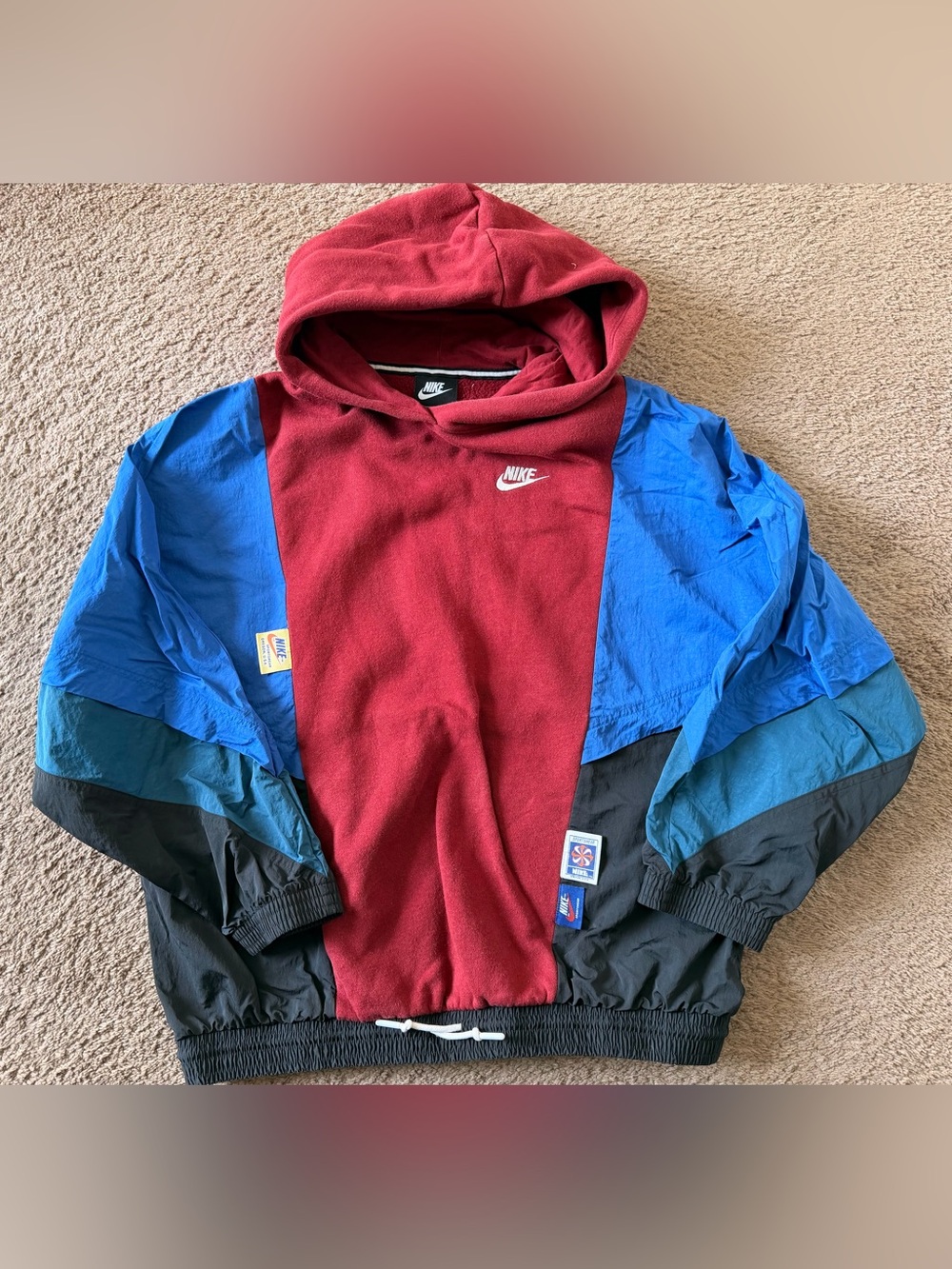 Nike Sweater Windbreaker Jacket - Size Small but can fit to medium
